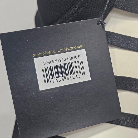 Rene Rofe  Uncaged Caged Side Bustier & G-String Lingerie Set - Picture 10 of 11